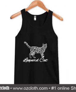 Leopard cat Tank Top (Oztmu)