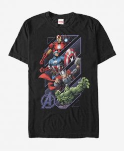 Marvel Four Avengers T-Shirt (Oztmu)