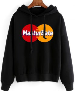 Masturbate Mastercard Hoodie (Oztmu)