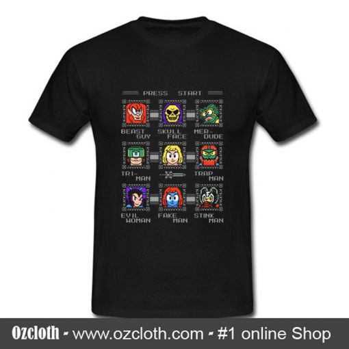Mega Masters of the Universe T Shirt (Oztmu)