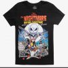 The Nightmare Before Christmas Vintage Movie Poster T-Shirt (Oztmu)