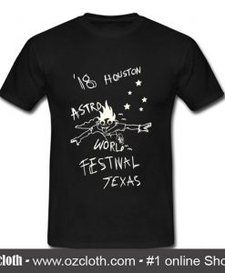 Travis Scott Look Mom I Can Fly Festival T Shirt (Oztmu)