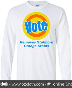 Vote Removes Stubborn Orange Stains Sweatshirt (Oztmu)