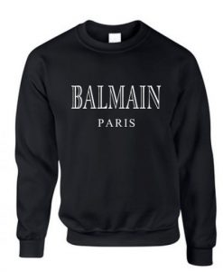BALMAIN Printed Sweatshirt (Oztmu)