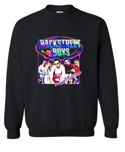 Backstreet Boys Larger Than Life Black Sweatshirt (Oztmu)