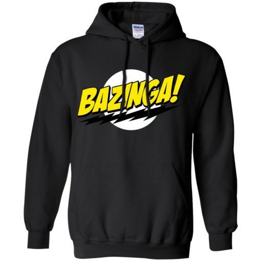 Bazinga Big Bang Theory Pullover Hoodie (Oztmu)