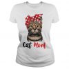 Cat Mom Bandana T-Shirt (Oztmu)