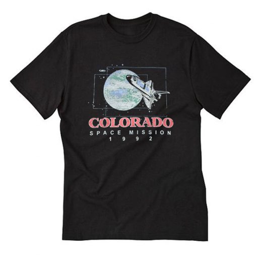 Colorado Space Mission 1992 T Shirt (Oztmu)