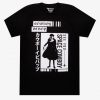 Cowboy Bebop Black & White Spike Squares T-Shirt (Oztmu)