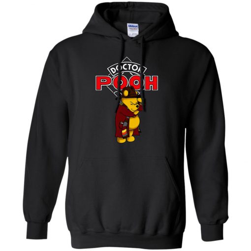 Disney Pooh Doctor Who Pullover Hoodie (Oztmu)