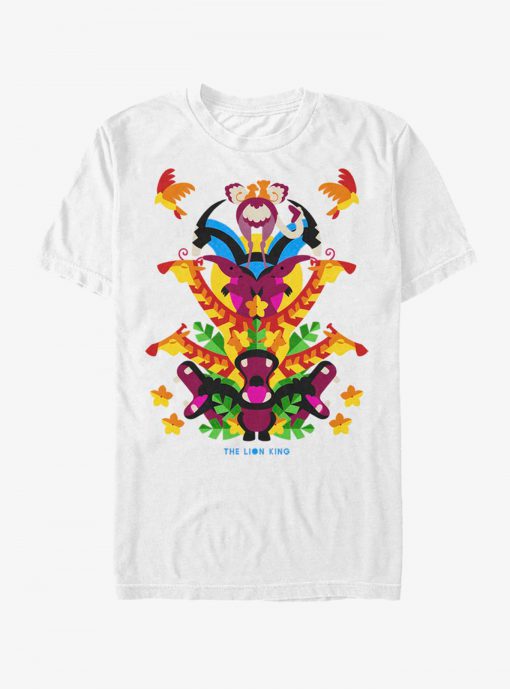 Disney The Lion King Animal Tower T-Shirt (Oztmu)