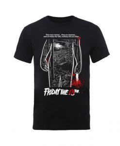Friday The 13Th Bloody Poster T-Shirt (Oztmu)