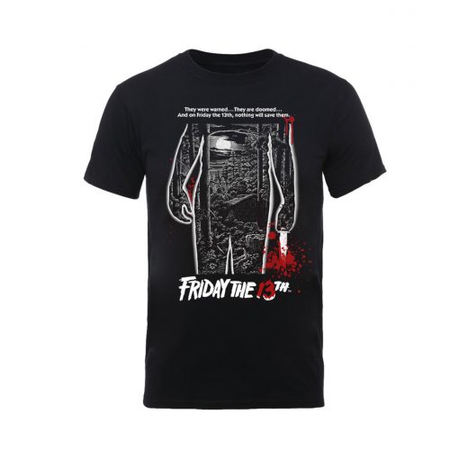 Friday The 13Th Bloody Poster T-Shirt (Oztmu)