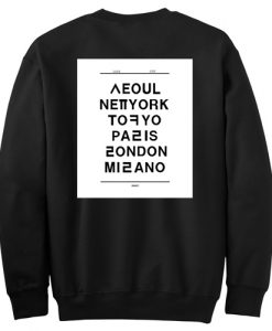 Hangul Cities Sweatshirt Back (Oztmu)