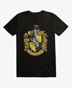 Harry Potter Hufflepuff Shield T-Shirt (Oztmu)