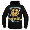 Hocus Pocus I Need Softball To Focus Halloween Hoodie (Oztmu)