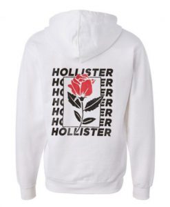 Hollister Rose Graphic Hoodie back (Oztmu)