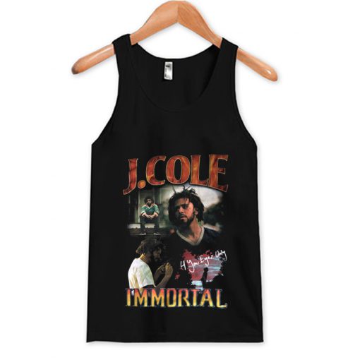 J Cole Immortal Tank Top (Oztmu)