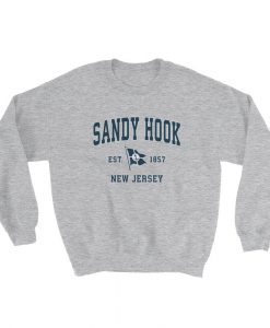 Jim Shorts Sandy Hook New Jersey NJ Sweatshirt (Oztmu)