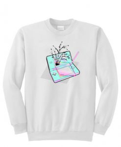 Kokopie Vaporwave Tumblr Aesthetic Nintendo Sweatshirt (Oztmu)