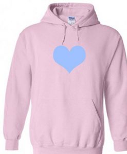 Love Blue With Pink Hoodie (Oztmu)