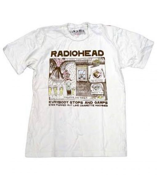 Radiohead Color In Drawing T shirt (Oztmu)