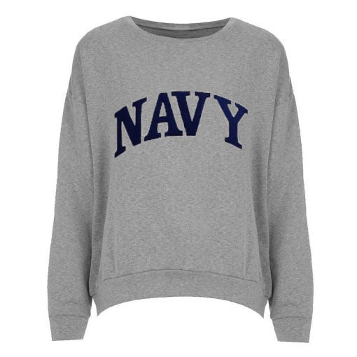 Scandal Fit NAVY Grey Sweatshirt (Oztmu)