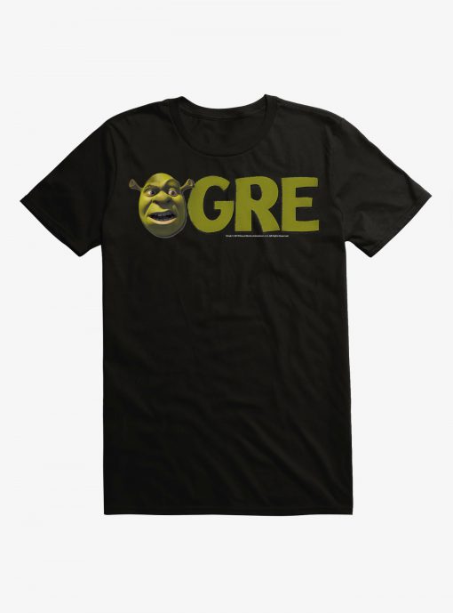 Shrek Ogre Word T-Shirt (Oztmu)