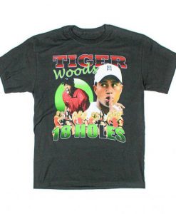 Tiger Woods 18 Holes T shirt (Oztmu)