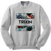 Trixin flower sweatshirt (Oztmu)