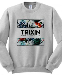 Trixin flower sweatshirt (Oztmu)