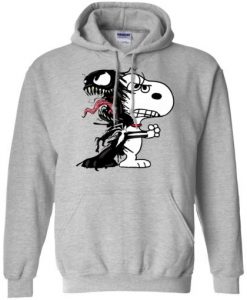 Venom Infected Snoopy Pullover Hoodie (Oztmu)