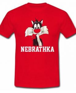 vintage 90s looney tunes nebrathka tshirt (Oztmu)