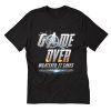 Avengers Endgame Inspired and DC Comics On Game Over T Shirt (Oztmu)