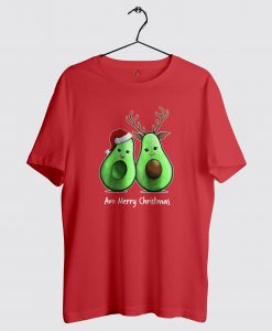 Avocado Merry Christmas Tshirt (Oztmu)