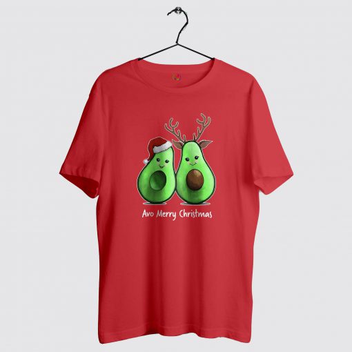 Avocado Merry Christmas Tshirt (Oztmu)