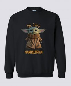 Baby Yoda the child the Mandalorian Sweatshirt (Oztmu)