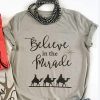 Believe & Joy Holiday T Shirt (Oztmu)