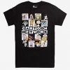 Cartoon Network Checkered Box Characters T-Shirt (Oztmu)