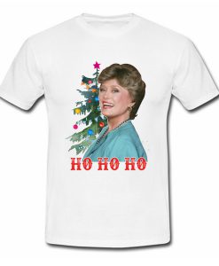 Christmas Golden Girls Blanche Devereaux ho ho ho T-Shirt (Oztmu)