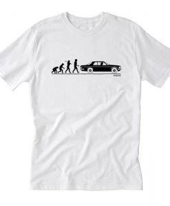 Classic W123 Coupe Evolution Car Auto T Shirt (Oztmu)