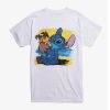 Disney Lilo & Stitch Coconut Beach T-Shirt (Oztmu)