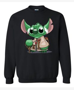 Disney Lilo Stitch Yoda Star War Sweatshirt (Oztmu)Disney Lilo Stitch Yoda Star War Sweatshirt (Oztmu)