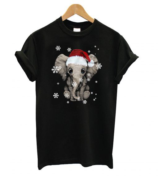 Elephant Christmas Ugly T Shirt (Oztmu)