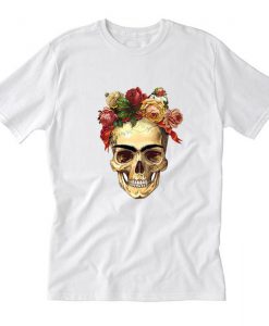 Frida Kahlo Sugar Skull T Shirt (Oztmu)