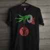 Grinch Hand Holding Louis Vuitton Christmas T Shirt (Oztmu)