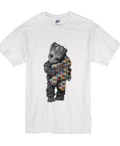 Groot Hug Autism Teddy Bear T Shirt (Oztmu)