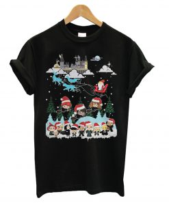 Harry Potter and Santa Claus Christmas T Shirt (Oztmu)