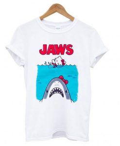 Hello Kitty Jaws Parody T shirt (Oztmu)