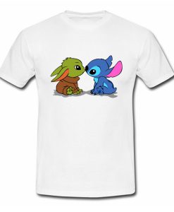 Kawaii Baby - Yoda Baby Stitch T-Shirt (Oztmu)